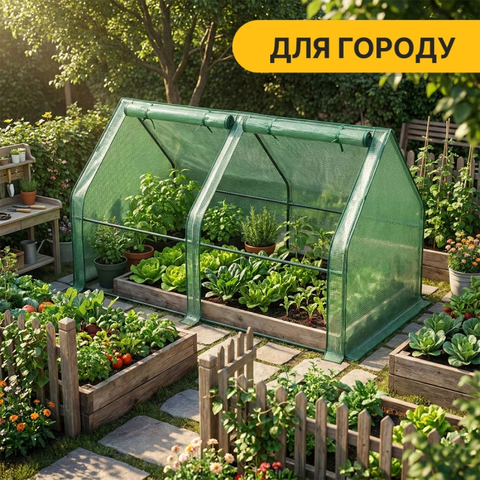 Міні-теплиця парник LEOBRO 180x90x90 см (LB-G119)