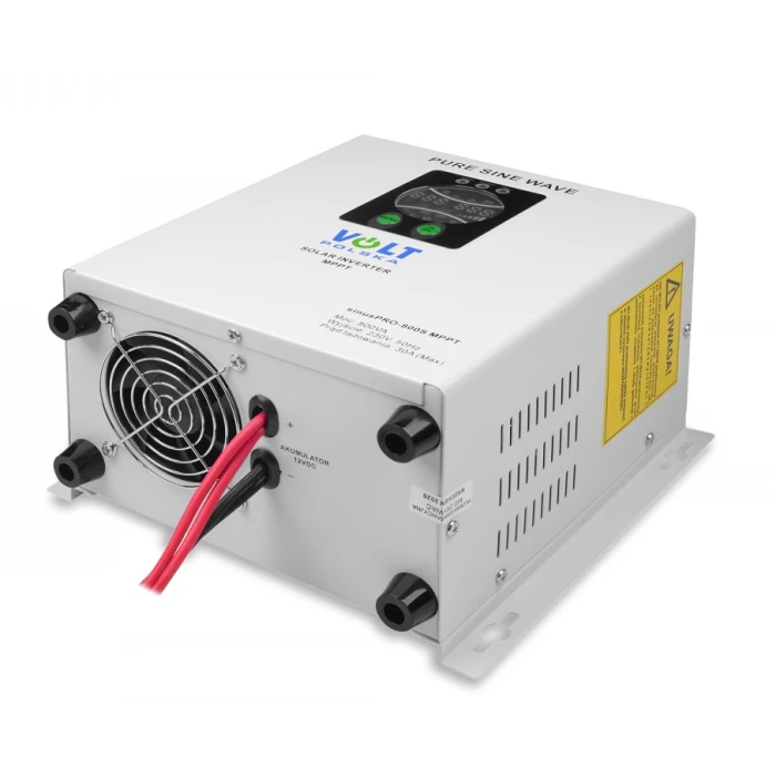 Гибридный ИБП/инвертор Volt Polska SINUS PRO 800 S 12/230V 500/800W + 30A MPPT (3SPS098012)