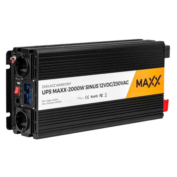 Гибридный ИБП/инвертор 4SUN MAXX SINUS 2000 W 12/230V 1000/2000W (R0279 PRZ279)
