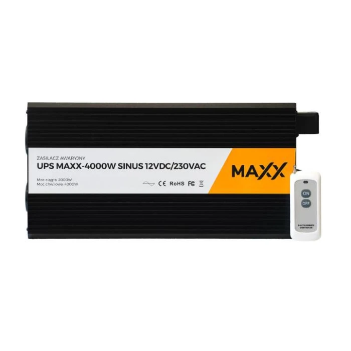 Комплект аварійного живлення 4SUN MAXX SINUS 4000W + Акумулятор VOLT AGM 100Ah (20А)