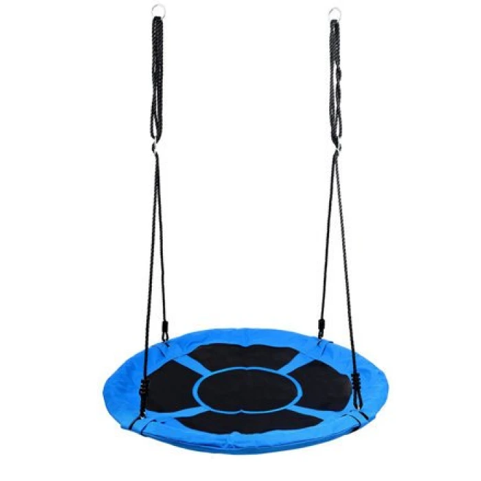 Гойдалка гніздо FUNFIT 110см (Синьо-чорна) (2611)