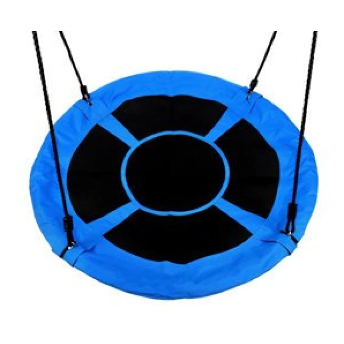 Гойдалка гніздо FUNFIT 110см (Синьо-чорна) (2611)
