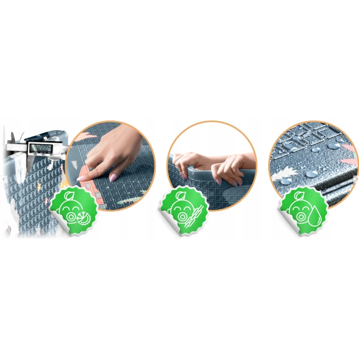 Развивающий мат NK-340 Nukido 200 x 180 x 1 см (734002)