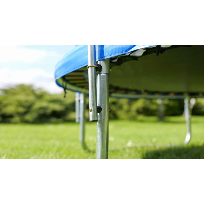 Батут із внутрішньою захисною сіткою 252 см LEOBRO Premium 8FT BLUE