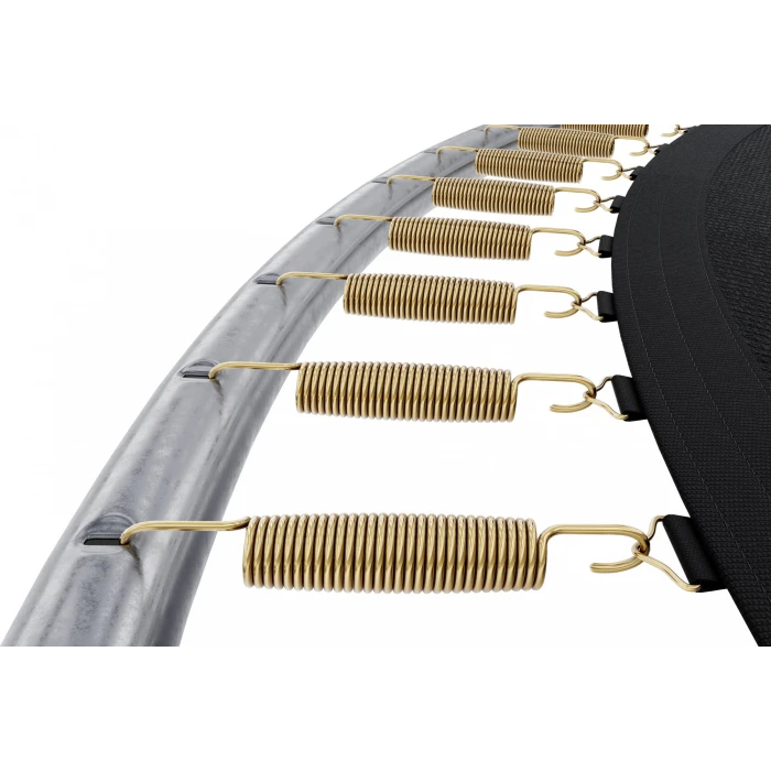 Батут із внутрішньою захисною сіткою 252 см LEOBRO Premium 8FT BLUE