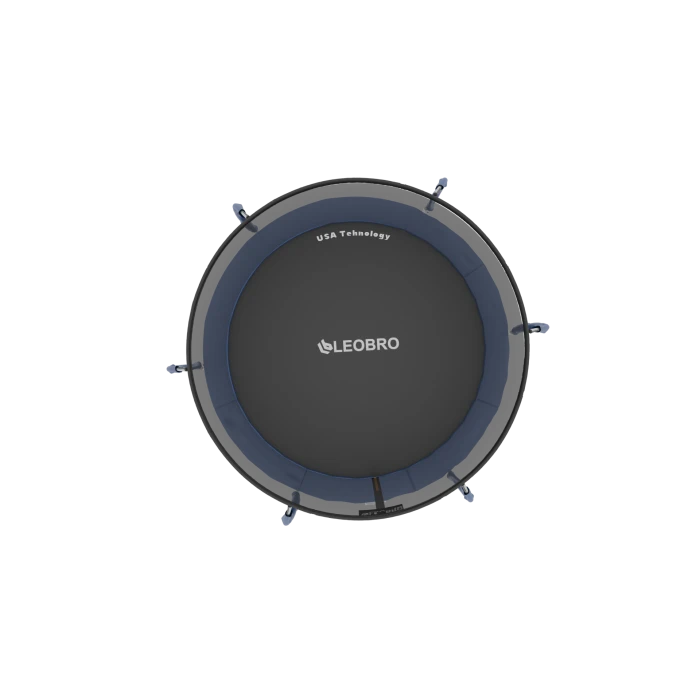 Батут із внутрішньою захисною сіткою 252 см LEOBRO Premium 8FT BLUE