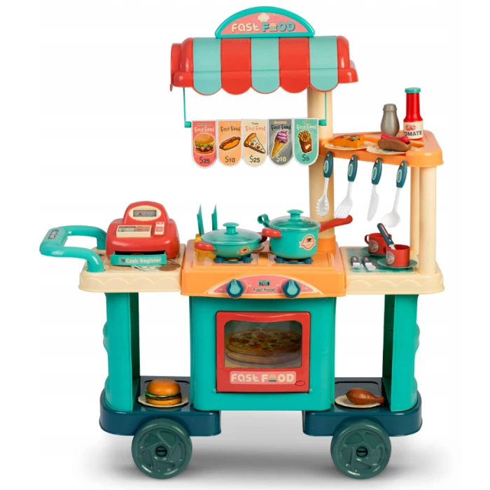 Игровая детская кухня на колесах Ricokids (773000)