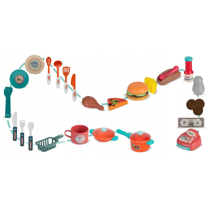 Игровая детская кухня на колесах Ricokids (773000)