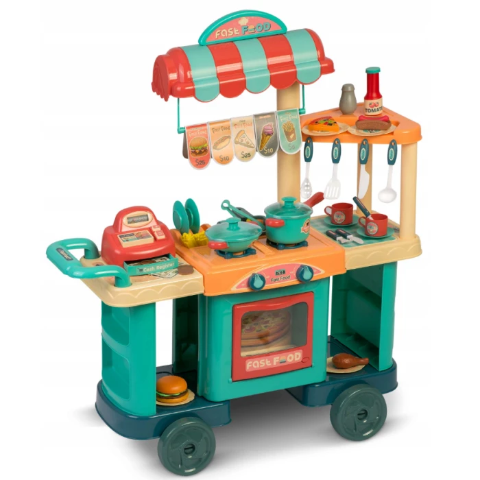 Игровая детская кухня на колесах Ricokids (773000)