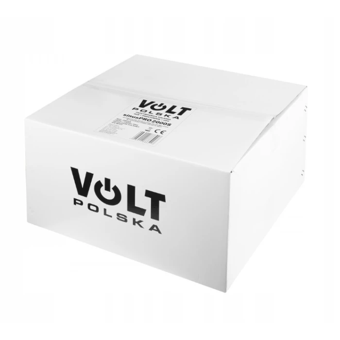 Гибридный ИБП/инвертор Volt Polska SINUS PRO 2000 S 24/230V 1400/2000W + 2 шт Аккумулятор VOLT VRLA 100Ah 12V