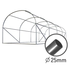 Посилена садова теплиця парник Plonos 18м2 Green 6х3м (4918-В)