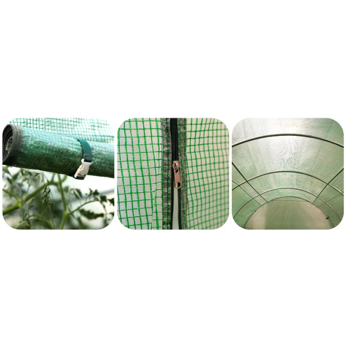 Посилена садова теплиця парник Plonos 18м2 Green 6х3м (4918-В)