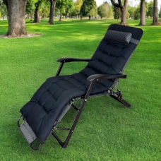 Розкладне крісло ліжко з подушкою LEOBRO Striped (LB-FCB-G1-STR)