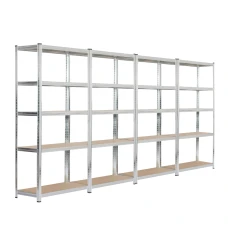 Стеллаж LEOBRO 180 х 360 х 40 см, 175кг/полка, 5 полок (LB-R175-GALX4)