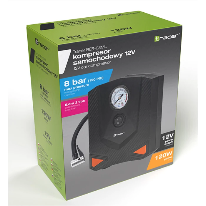 Автомобільний компресор Tracer RES-03ML (TRAKOM47449)