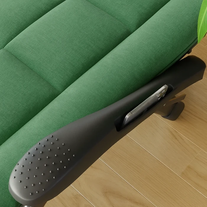 Розкладне крісло ліжко з вбудованим матрацом LEOBRO Green (LB-FCB-G3-GRN)