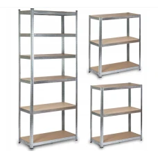 Стелаж LEOBRO Premium 220 х 90 х 40 см, 200кг/полиця, 6 полиць (LB-R121)