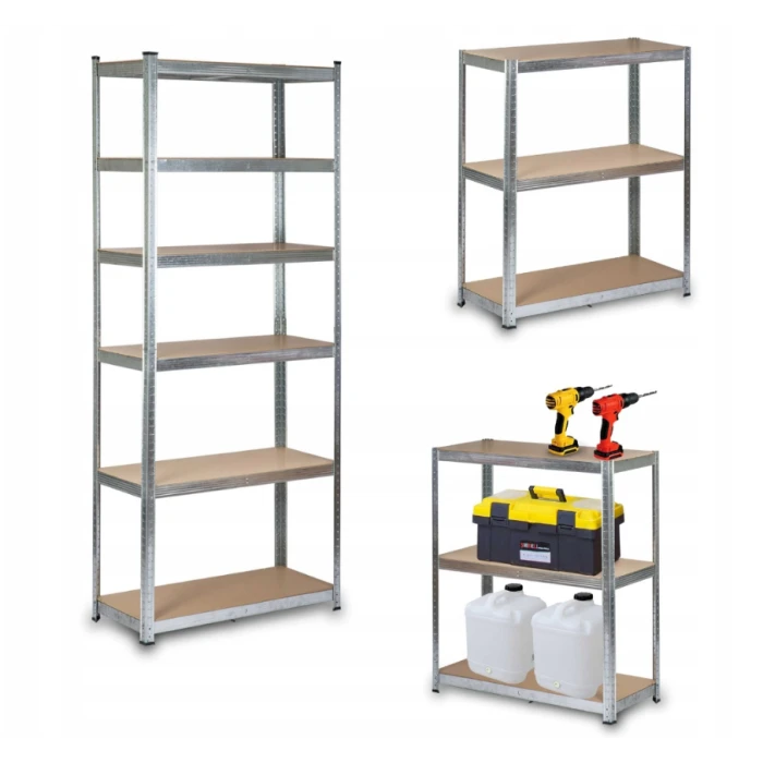 Стелаж LEOBRO Premium 220 х 90 х 40 см, 200кг/полиця, 6 полиць (LB-R121)