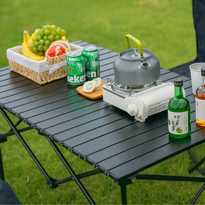 Складаний туристичний стіл для пікніка LEOBRO 120x60x50 см (LB-FT-A3)