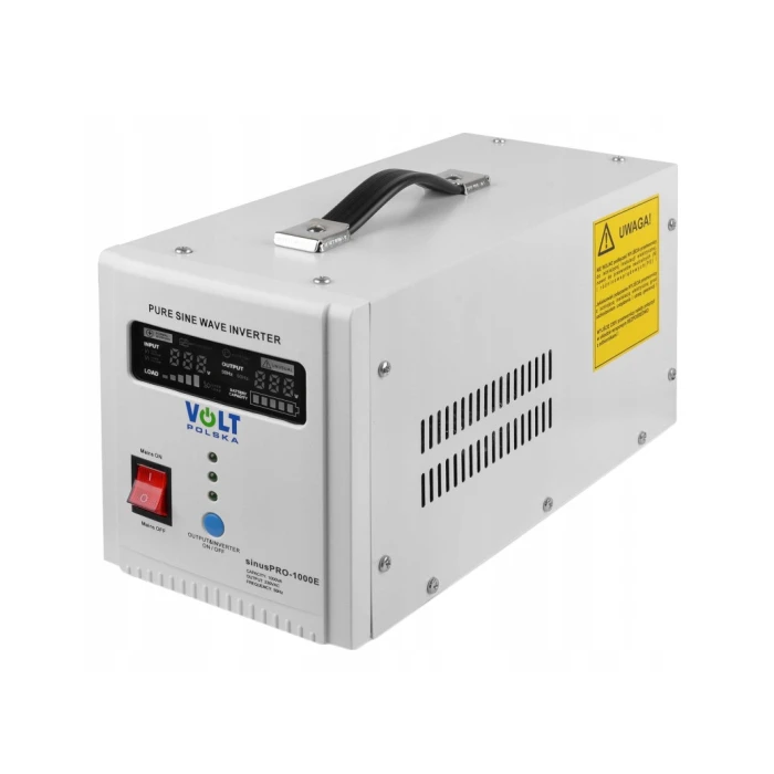 Комплект Volt Polska SINUS PRO 1000 E 12/230V 700/1000W + Акумулятор VOLT AGM 100Ah 12V