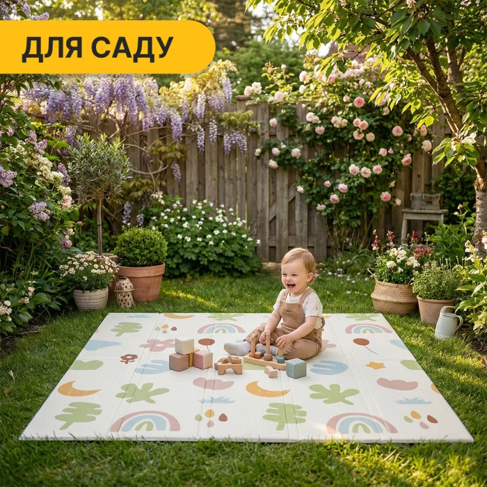 Дитячий ігровий килимок LEOBRO 150 x 180 x 1 см (LB-1017)