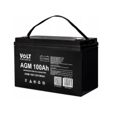 Комплект Гибридный ИБП/инвертор Volt Polska SINUS PRO 800 S + Аккумулятор Volt Polska 100 Ah 12V