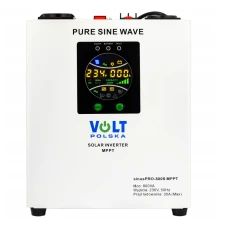 Комплект Гибридный ИБП/инвертор Volt Polska SINUS PRO 800 S + Аккумулятор Volt Polska 100 Ah 12V