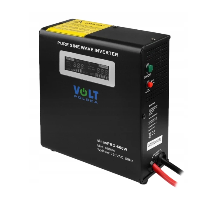 Комплект аварійного живлення Volt Polska SINUS PRO 500 E + Акумулятор VOLT AGM VRLA 100Ah 12V