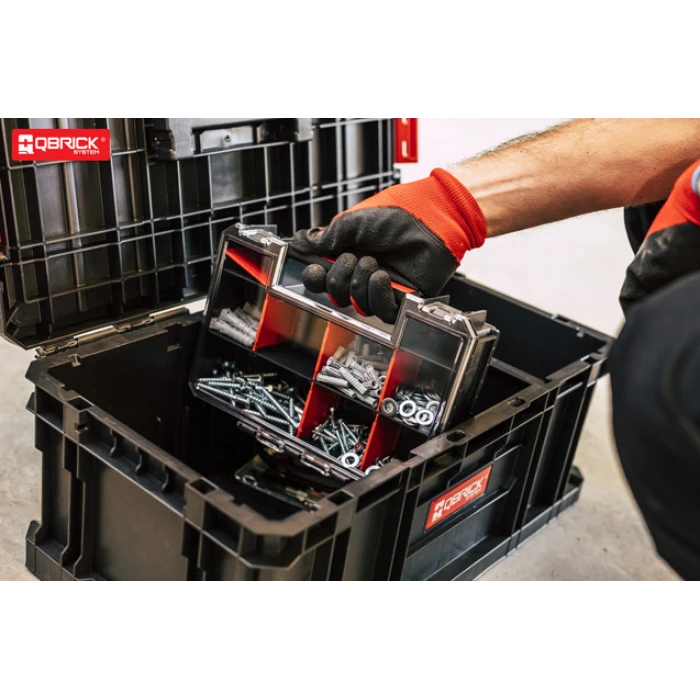 Скринька з 2 органайзерами MULTI Qbrick System TWO TOOLBOX PLUS (5901238251606)