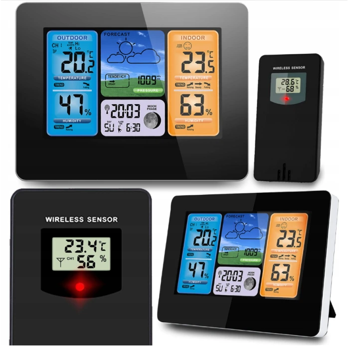 Метеостанция BERDSEN BD-902 Black (390200)