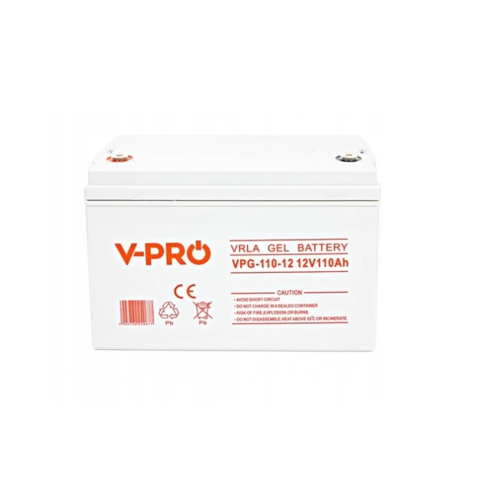 Аварийный комплект Volt Polska SINUS PRO 800 E 12/230V 500/800W + Аккумулятор VOLT GEL VPRO SOLAR 110Ah 12V