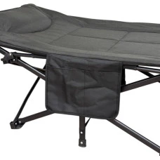 Туристическая раскладушка LEOBRO Серая (HT-169K Grey)