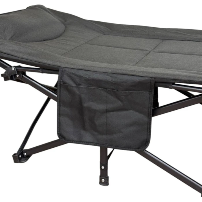 Туристична розкладачка LEOBRO Сіра (HT-169K Grey)