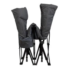 Туристическая раскладушка LEOBRO Серая (HT-169K Grey)