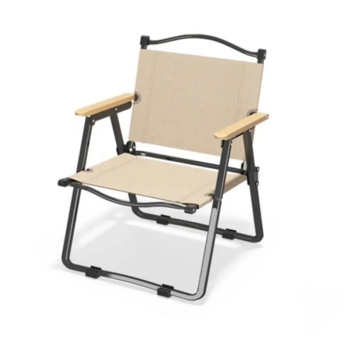 Кемпінгове крісло LEOBRO Бежеве Середнє (CH-S03-M)
