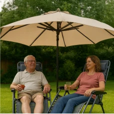 Розкладне крісло шезлонг LEOBRO Zero Gravity Dark Grey (LB-ZGC-F1-DGR)