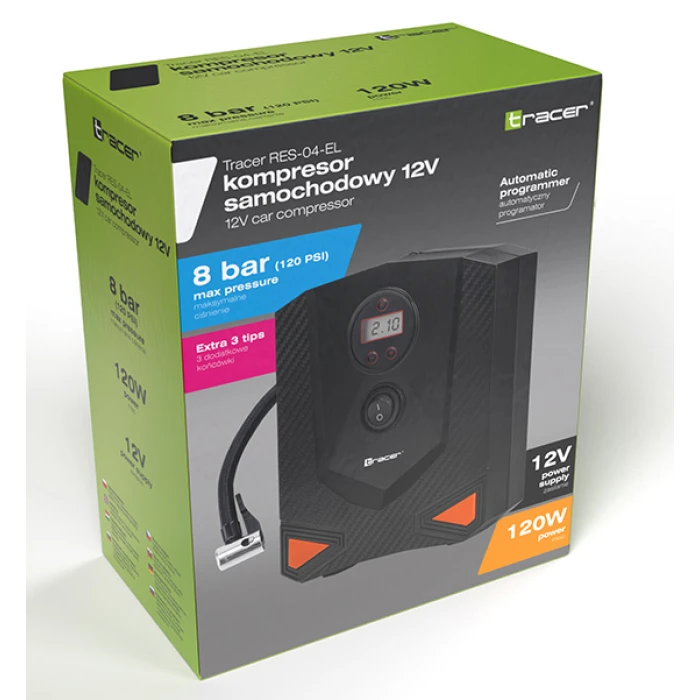 Автомобільний компресор Tracer RES-04EL (TRAKOM47450)