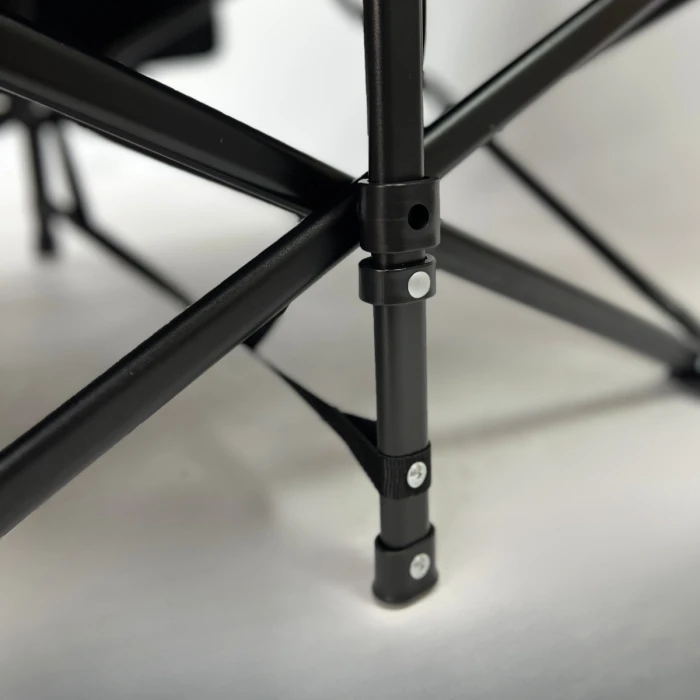 Розкладачка для туризму LEOBRO з товстим оксамитовим матрацом (LB-CC-L2-GRY)