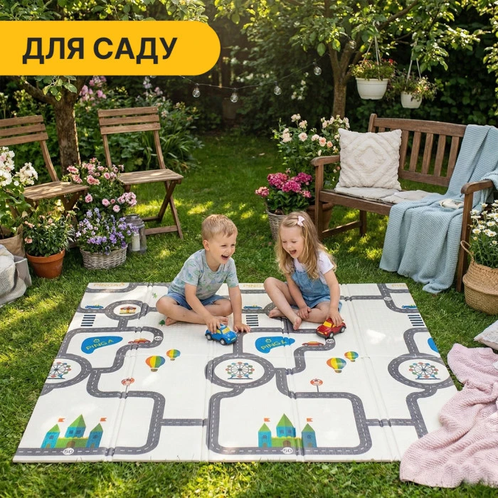 Дитячий ігровий килимок LEOBRO 150 x 200 x 1 см (LB-1029)