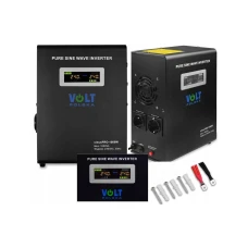 Аварийный комплект Volt Polska SINUS PRO 800 W 12/230V 500/800W + Аккумулятор VOLT VRLA DEEP CYCLE 110Ah 12V