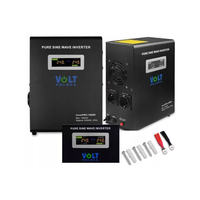 Аварийный комплект Volt Polska SINUS PRO 800 W 12/230V 500/800W + Аккумулятор VOLT VRLA DEEP CYCLE 110Ah 12V