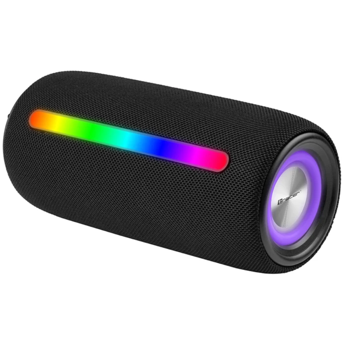 Bluetooth колонка Tracer Stripe TWS Black 10W (TRAGLO47182)