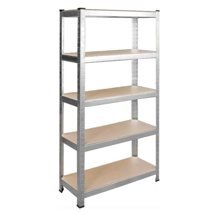 Стелаж LEOBRO 180 х 90 х 40 см, 175кг/полиця, 5 полиць (LB-R175-GAL)