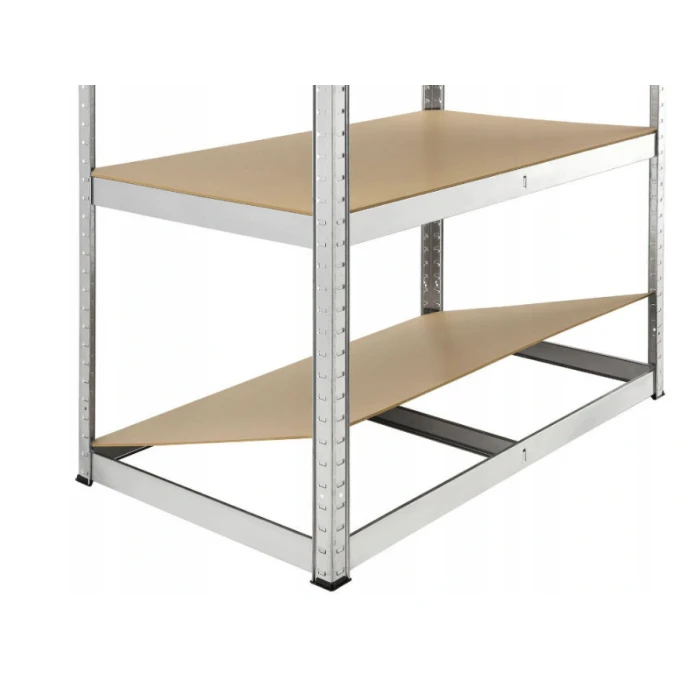 Стелаж LEOBRO 180 х 90 х 40 см, 175кг/полиця, 5 полиць (LB-R175-GAL)