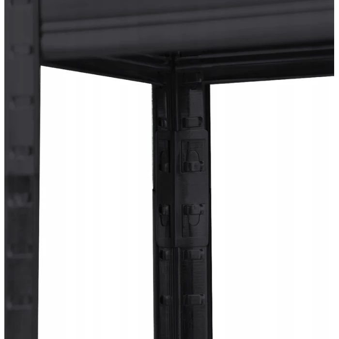 Стелаж LEOBRO Premium Black 180 х 90 х 30 см, 175кг/полиця, 5 полиць (LB-R114)