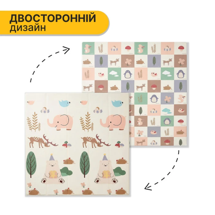 Дитячий ігровий килимок LEOBRO 150 x 180 x 1 см (LB-1020)