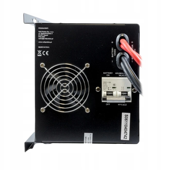 Комплект Volt Polska SINUS PRO 2400 W 12/230V 1600/2400W + Акумулятор VOLT AGM VRLA 100Ah 12V