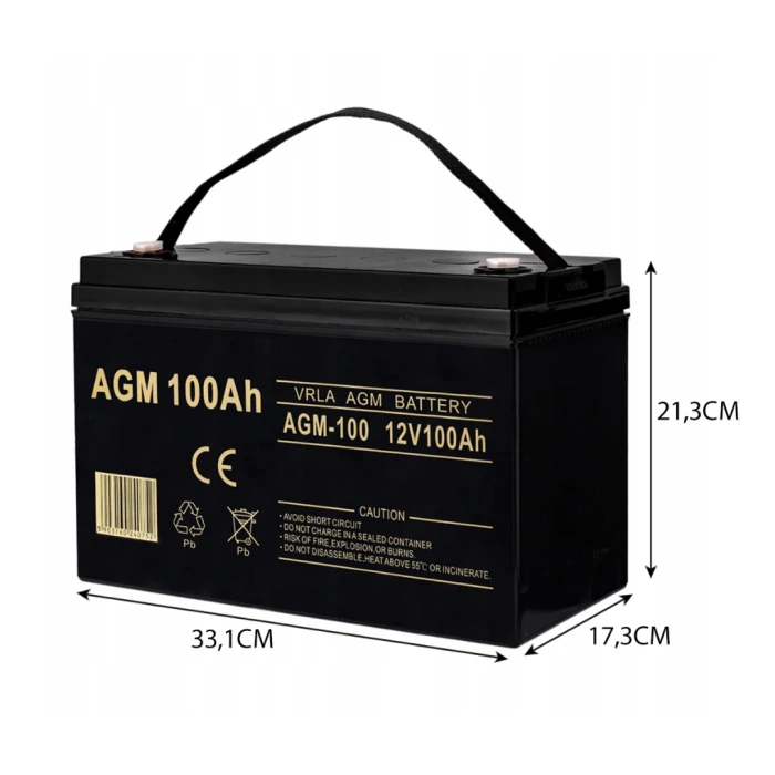 Комплект 4SUN MAXX SINUS 2000 W 12/230V 1000/2000W + VOLT AGM VRLA 100Ah 12V