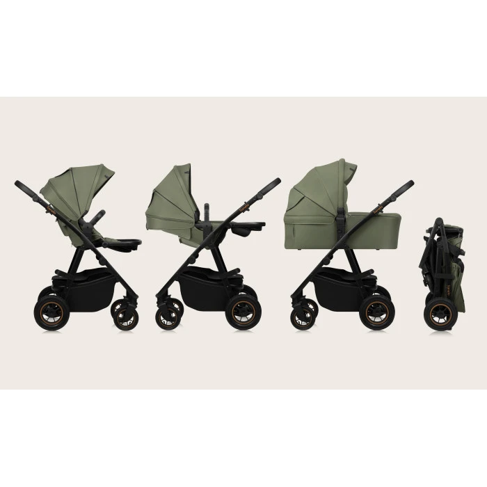 Універсальний візочок 2 в 1 Lionelo AMBER PLUS GREEN FOREST