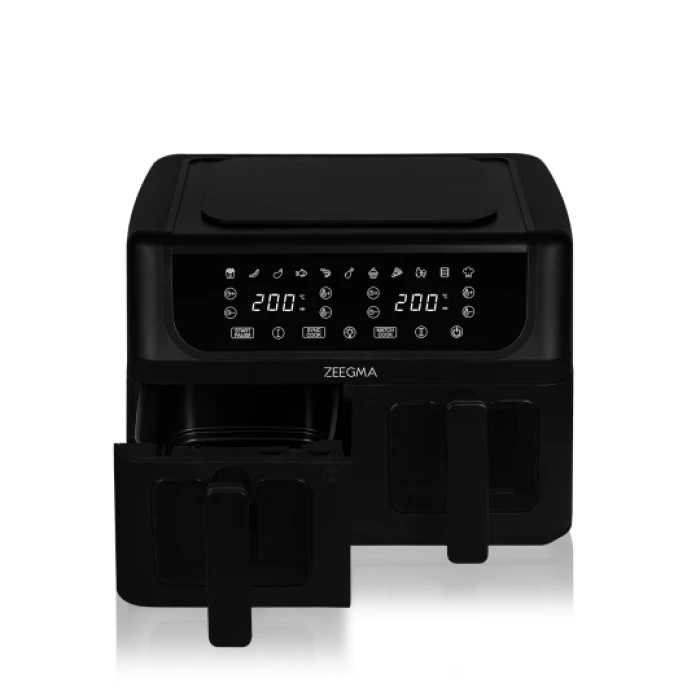 Фритюрниця Zeegma KNAPPER DUAL BLACK